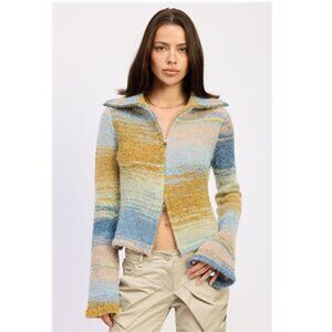 Emory Park Skye Zip-Front Sweater